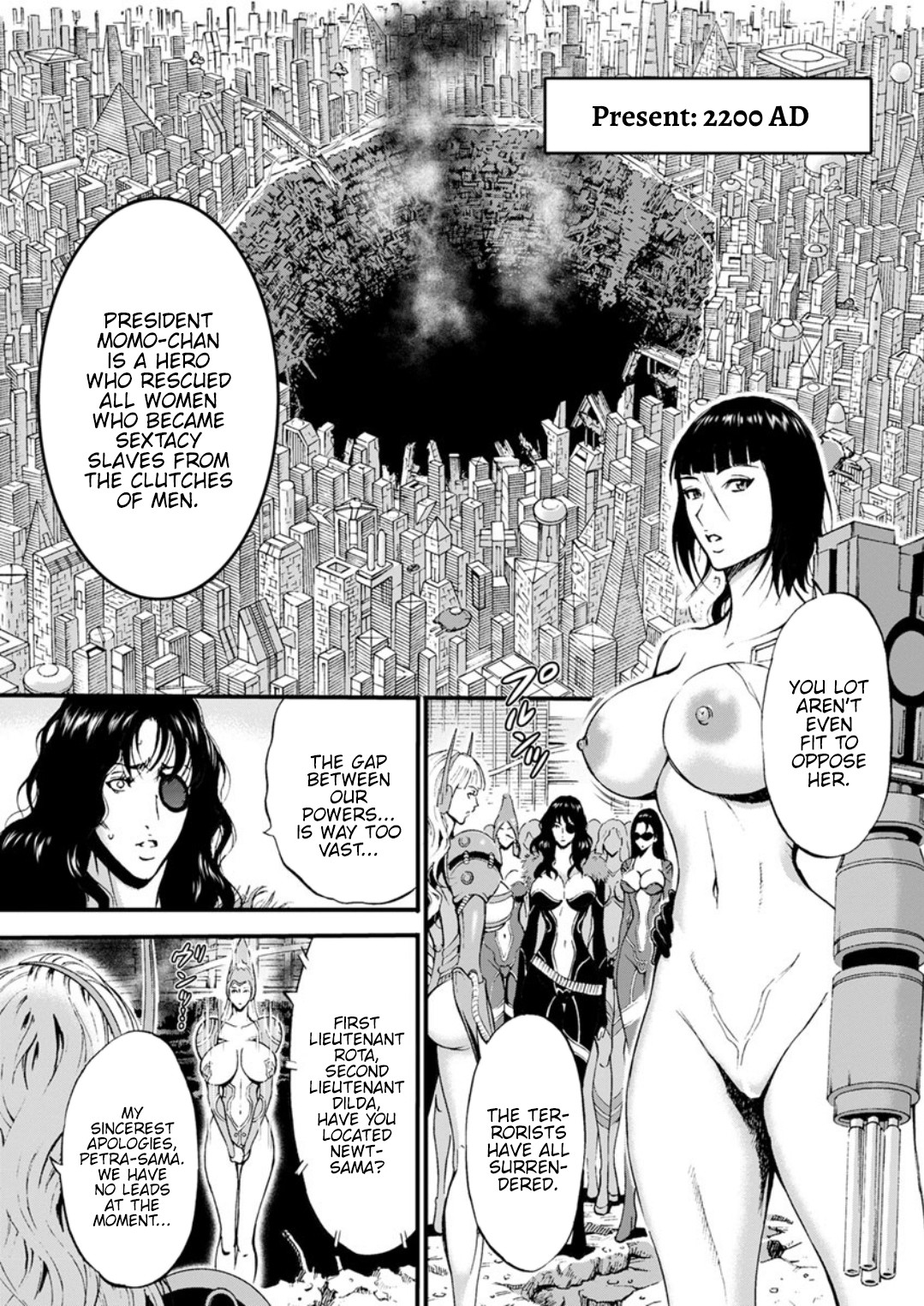 Hentai Manga Comic-The Otaku In 2200 A.D.-Read-195